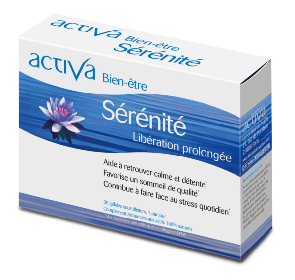 Bien-etre-serenite-e1548953859226-nova-para-pharmacie-maroc-prix-livraison ACTIVA Bien-Être Sérénité Complément Stress Anxiété Relaxation – Image 1