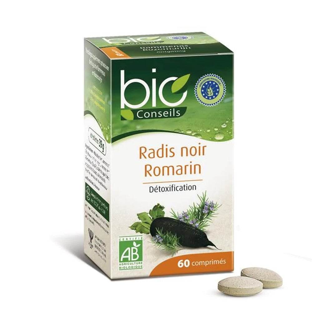 Bio-Ponroy-Romarin-Radis-Noir-60-Comprimes-nova-parapharmacie-casablanca Bio Ponroy Romarin Radis Noir 60 Comprimés – Image 1