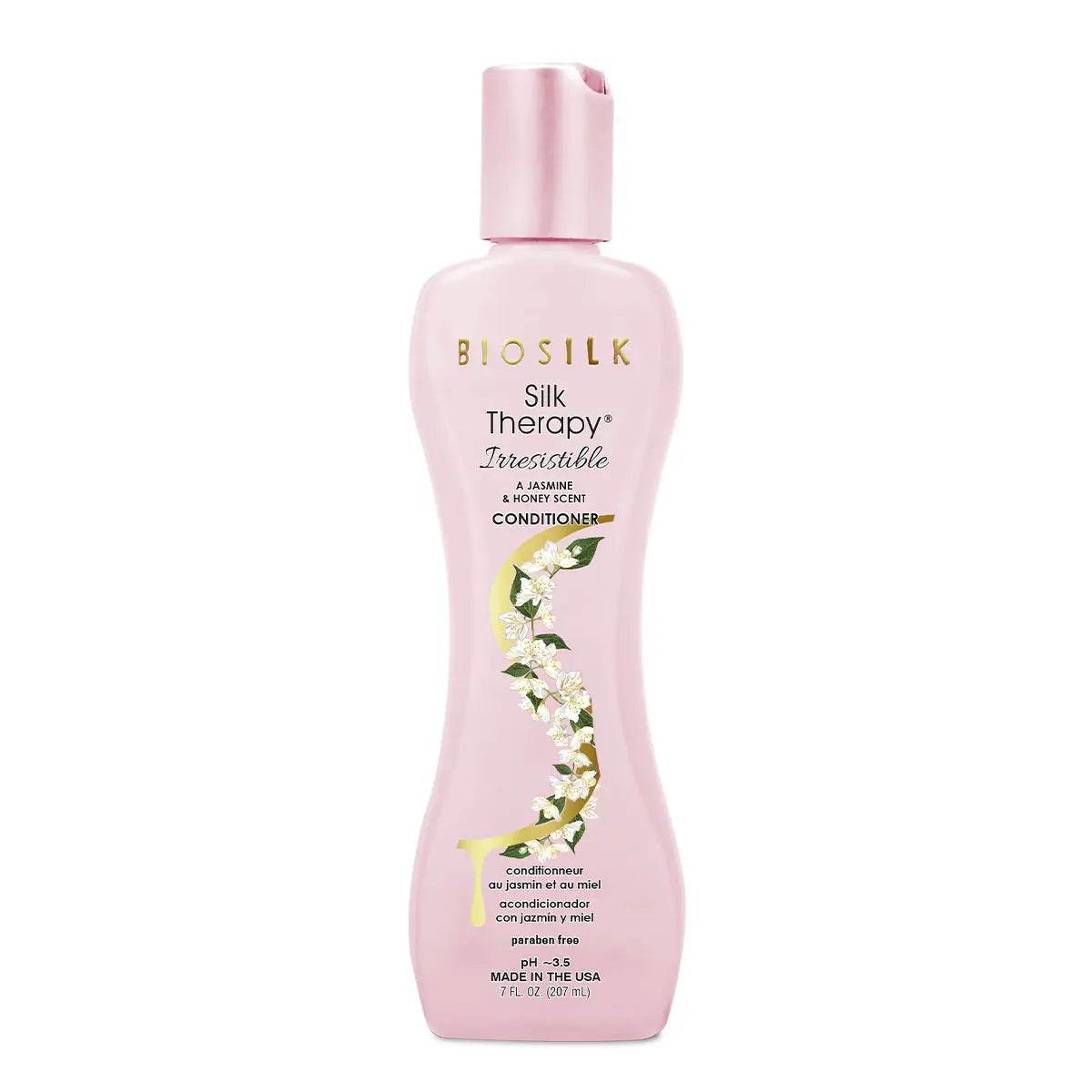 BioSilk-Silk-Therapy-Irresistable-Contioner-7oz-Nova-para-prix-Maroc-1 BIOSILK Silk Therapy Irresistible Après-Shampooing 207ml Conditioner Soie Pure Hydratation Brillance – Image 1