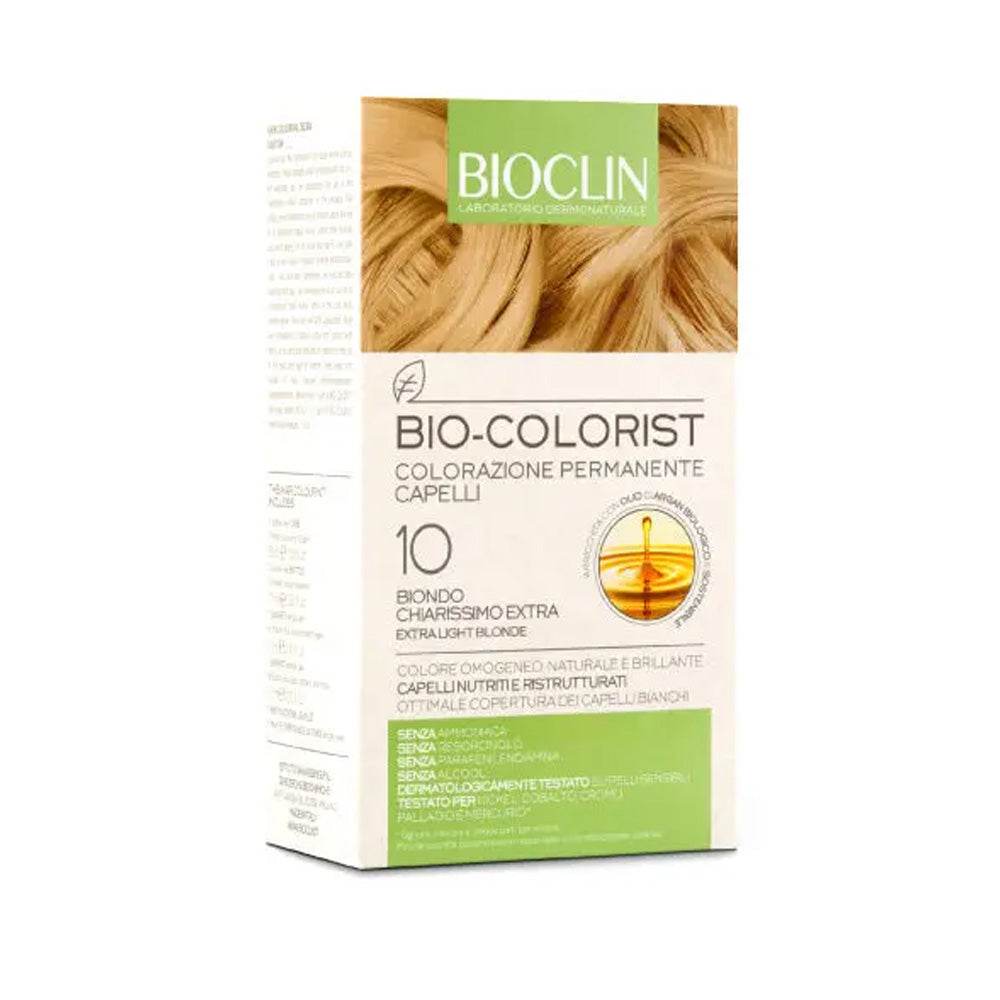 Bioclin-Bio-Colorist-Coloration-Permanente-10-Blond-Tres-Claire-Extra-Nova-Parapharmacie-Maroc Bioclin Bio-Colorist Coloration Permanente 10 Blond Très Claire Extra – Image 1