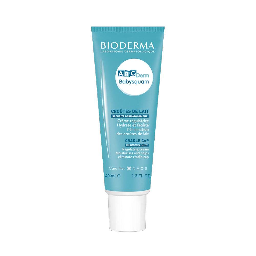 Bioderma-ABCDerm-Babysquam-40ml-nova-parapharmacie-maroc BIODERMA ABCDerm Babysquam 40ml - Soin Anti-Squames Croûtes de Lait Bébés