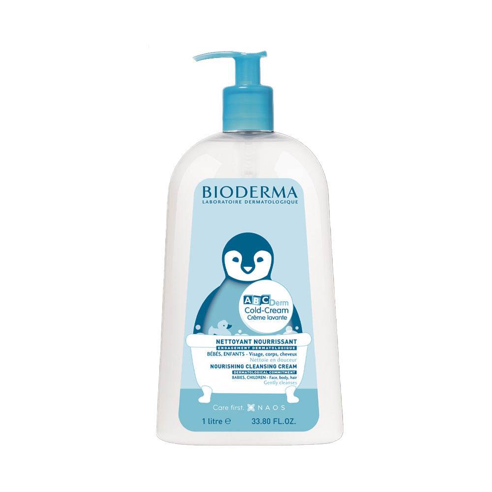 Bioderma-ABCDerm-Cold-Cream-Creme-Lavante-1l-nova-parapharmacie-maroc-1 Bioderma ABCDerm Cold-Cream Crème Lavante 1l – Image 1