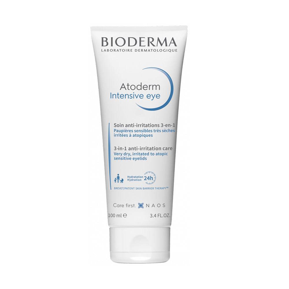 Bioderma-Atoderm-Intensive-eye-100ml-nova-parapharmacie-maroc-1 BIODERMA Atoderm Intensive Eye Soin 3-en-1 Paupières Sensibles 100ml - photo 2
