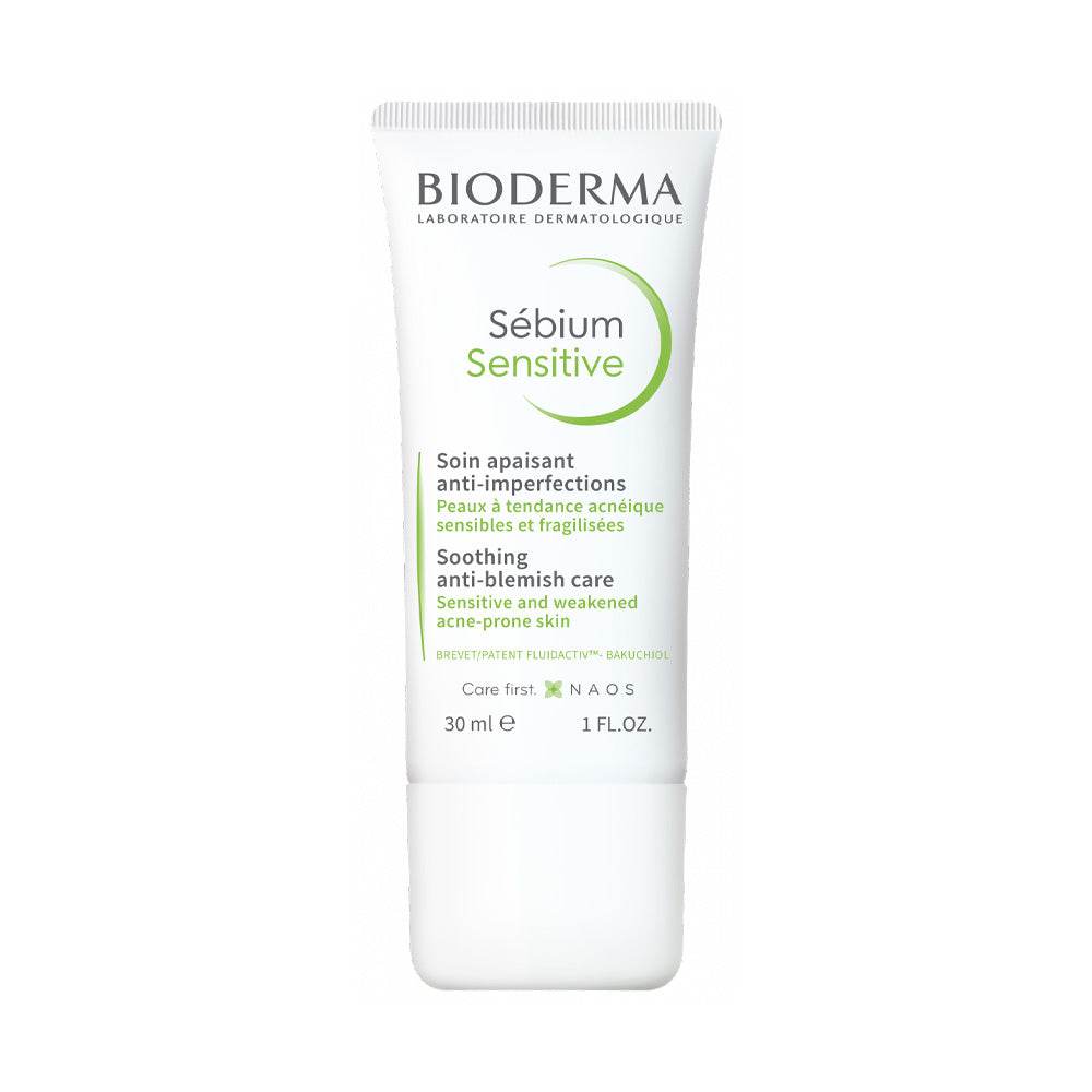 Bioderma-Sebium-Sensitive-30ml-nova-parapharmacie-casablanca BIODERMA Sébium Sensitive 30ml - Soin Apaisant Peaux Acnéiques Sensibles