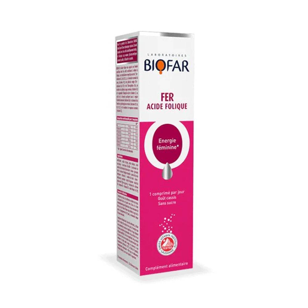 Biofar-Fer-Acide-Folique-20-Comprimes-nova-parapharmacie-casablanca-2 Biofar Fer Acide Folique 20 Comprimés – Image 1