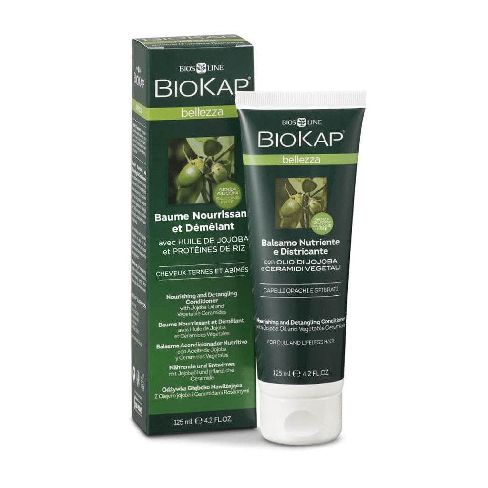 Biokap-Baume-Nourrissant-et-Demelant-Apres-Shampooing-125ml-nova-parapharmacie-maroc Biokap Baume Nourrissant et Démêlant Après-Shampooing 125ml – Image 1