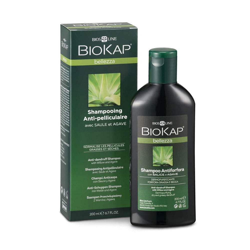 Biokap-Shampooing-Anti-Pelliculaire-200ml-nova-parapharmacie-maroc Biokap Shampooing Anti Pelliculaire 200ml – Image 1