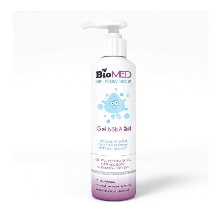 Biomed Gel BeBe Lavant doux Corps Et Cheveux 2en1 500ml