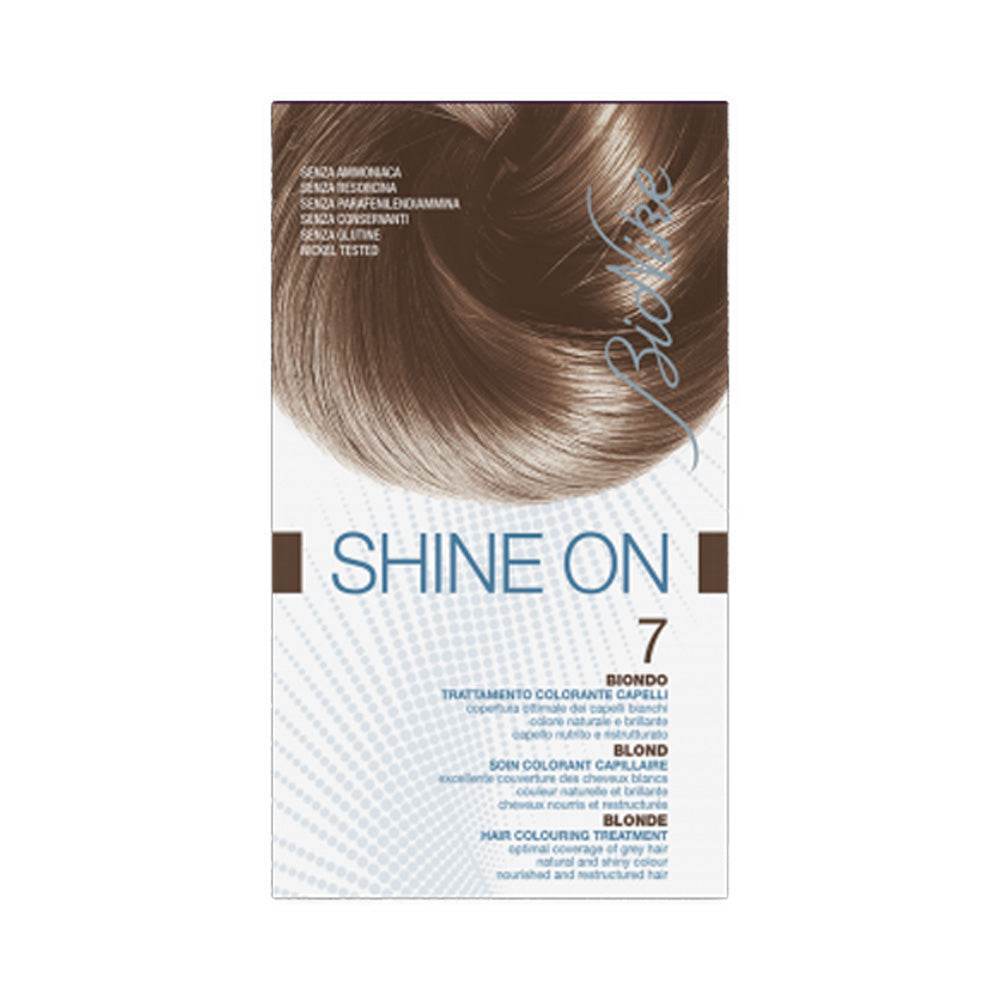 Bionike-Shine-On-7-Blond-Soin-Colorant-Capillaire-prix-maroc-parapharmacie-casablanca_4c0e66f3-c1a4-4a94-9184-2ddc3781c1f2 Bionike Shine On Après-shampooing Restructurant 200ml – Image 1