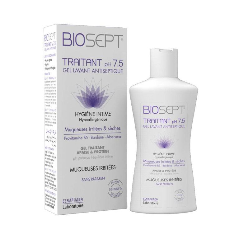 Biosept Gel Antiseptique Ph 7.5 120ml
