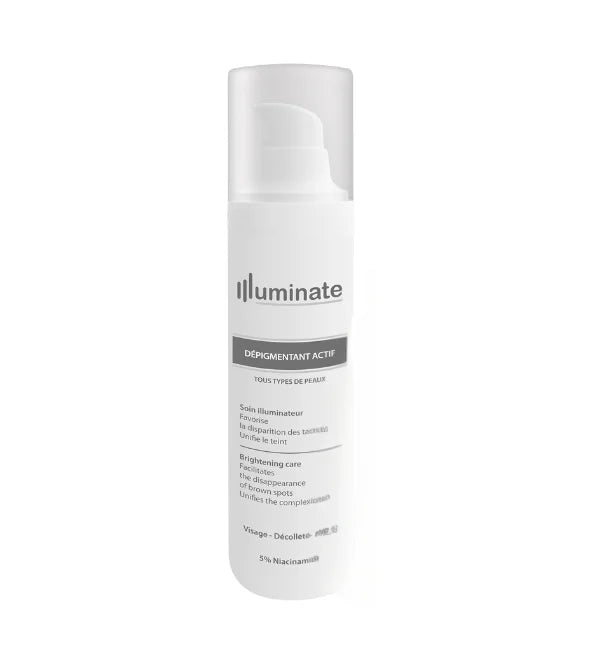 ILLUMINATE Dépigmentant Actif 50ml Crème Dépigmentante Anti-Taches Pigmentation Éclat Unifiant Visage ILLUMINATE Dépigmentant Actif 50ml Crème Dépigmentante Anti-Taches Pigmentation Éclat Unifiant Visage