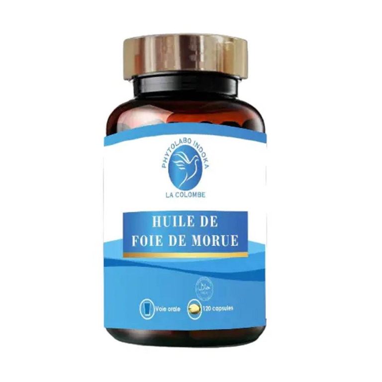 Indoka Huile De Foie De Morue 84g 120 Capsules