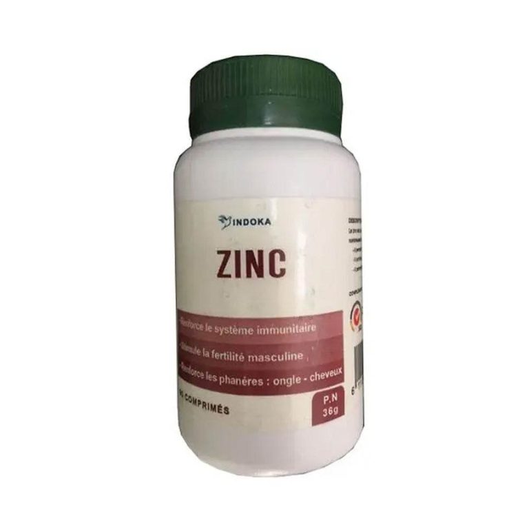 Indoka Zinc 90 Comprimès