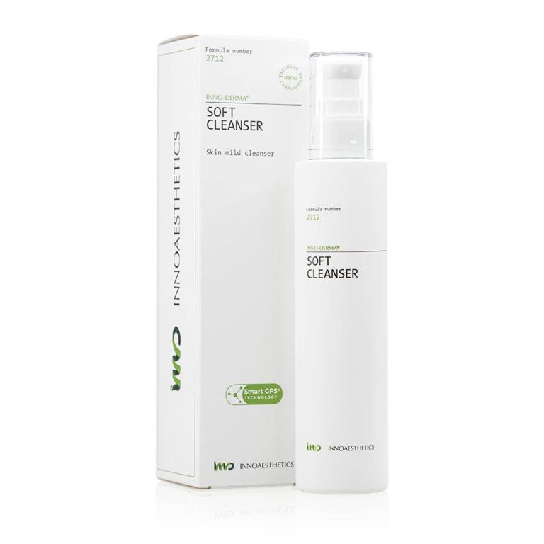 INNOAESTHETICS Soft Cleanser 200ml Gel Nettoyant Doux Démaquillant Tous Types Peaux