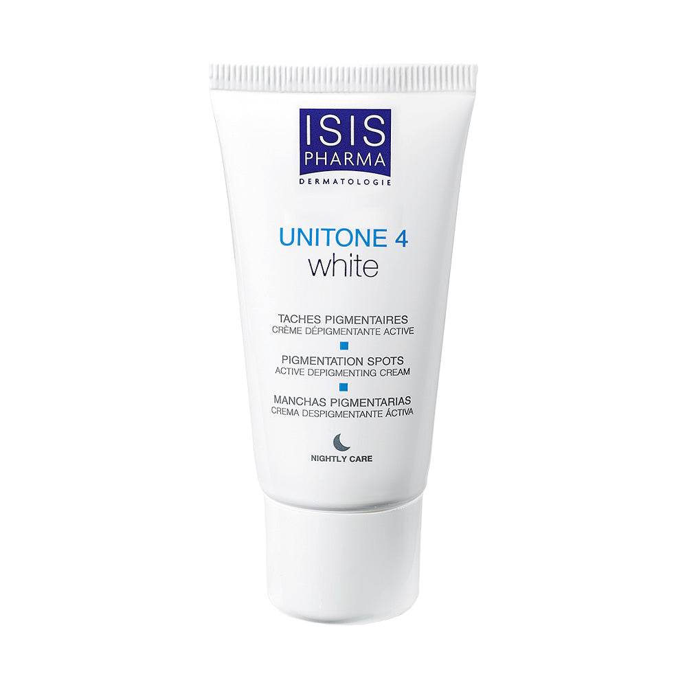 Isispharma Unitone 4 White Crème 30ml Dépigmentante Active Nocturne Isispharma Unitone 4 White Crème 30ml Dépigmentante Active Nocturne
