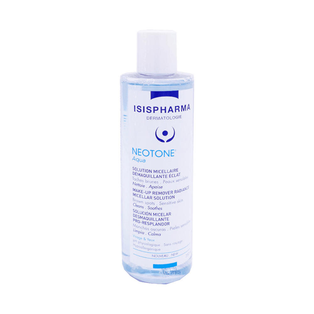 Isispharma Neotone Aqua Solution Micellaire Démaquillante - Eau Micellaire Anti-Taches Peaux Sensibles Isispharma Neotone Aqua Solution Micellaire Démaquillante - Eau Micellaire Anti-Taches Peaux Sensibles