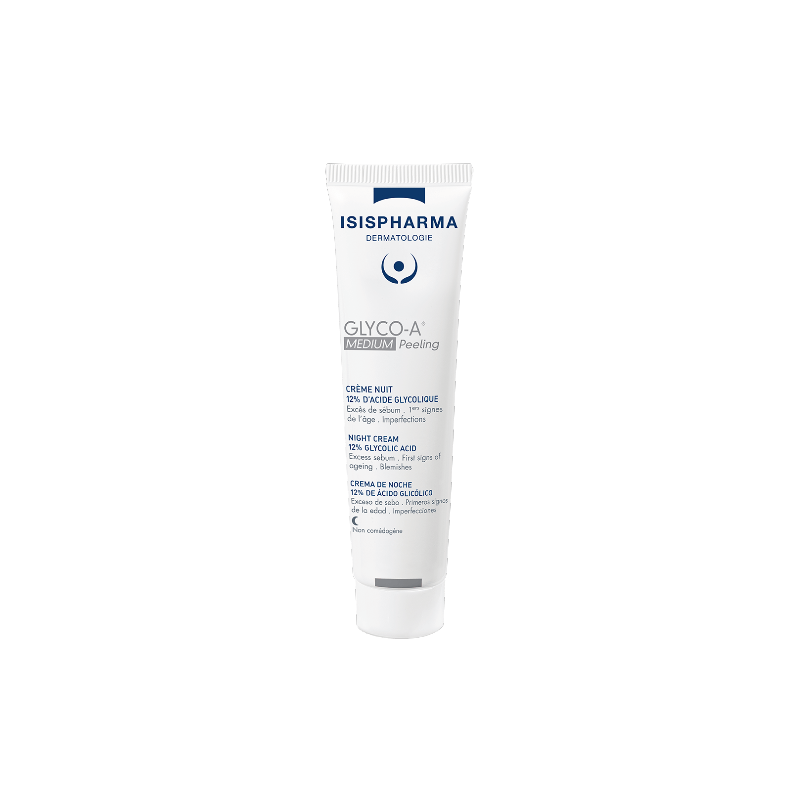Isispharma Glyco-A Medium Peeling Crème Nuit 30 ml Isispharma Glyco-A Medium Peeling Crème Nuit 30 ml