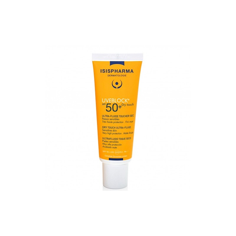 Isispharma Uveblock Dry Touch Ultra Fluide SPF 50+ Invisible 40 ml Isispharma Uveblock Dry Touch Ultra Fluide SPF 50+ Invisible 40 ml