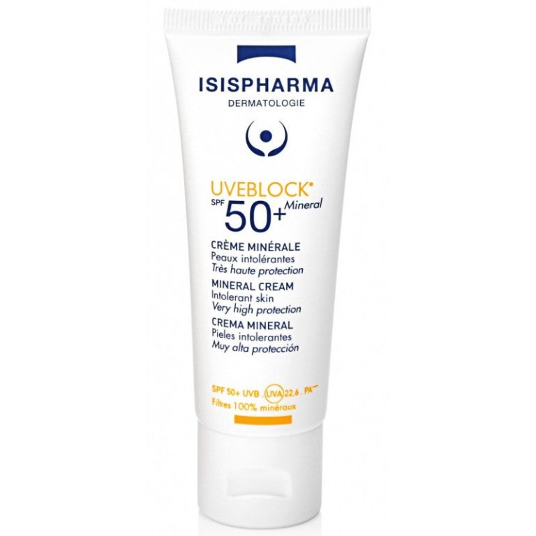 Isispharma Uveblock 50 Crème Minérale Invisible SPF 50+ 40 ml