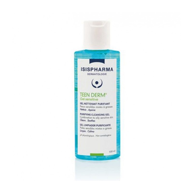Isispharma Teen Derm Gel Sensitive 100 ml Isispharma Teen Derm Gel Sensitive 100 ml