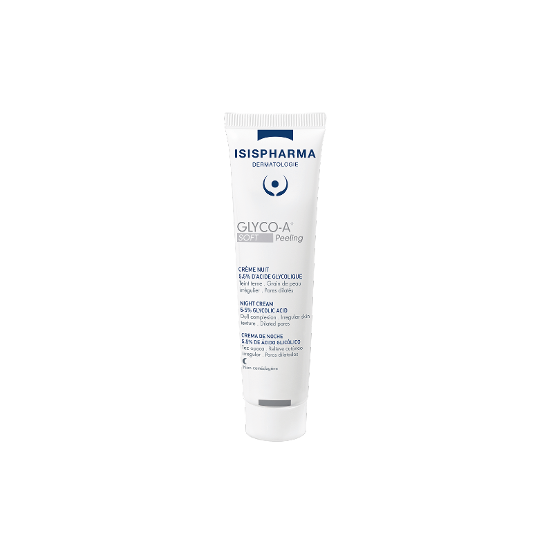 Isispharma Glyco-A Soft Peeling Crème Nuit 30 ml Isispharma Glyco-A Soft Peeling Crème Nuit 30 ml