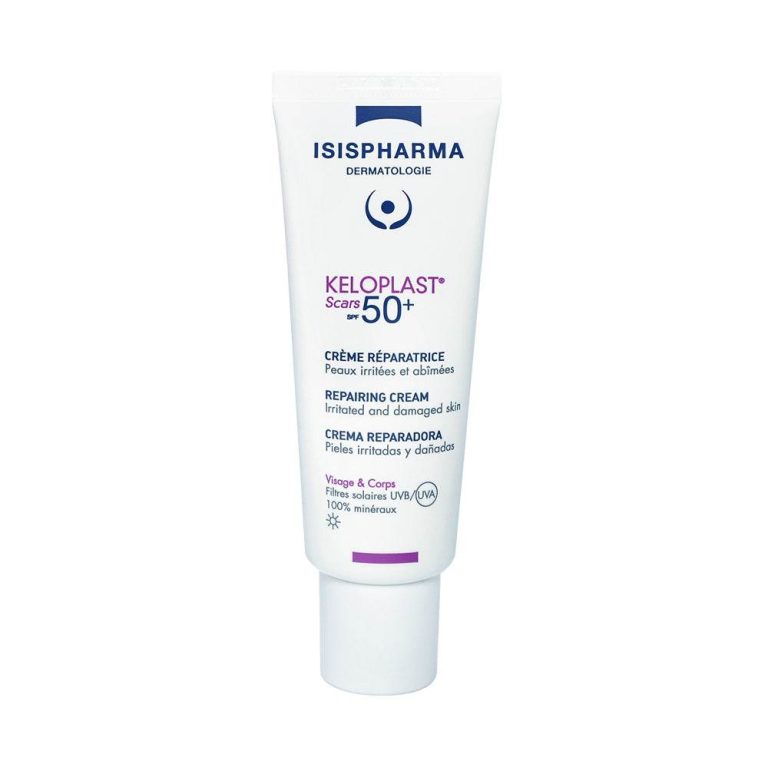 Isispharma Keloplast Scars Crème Réparatrice Protectrice SPF50+ 40ml - Soin Cicatrices Protection Solaire
