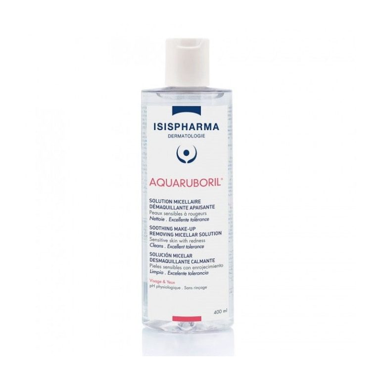 Isispharma Aquaruboril Solution Micellaire Démaquillante 400 ml