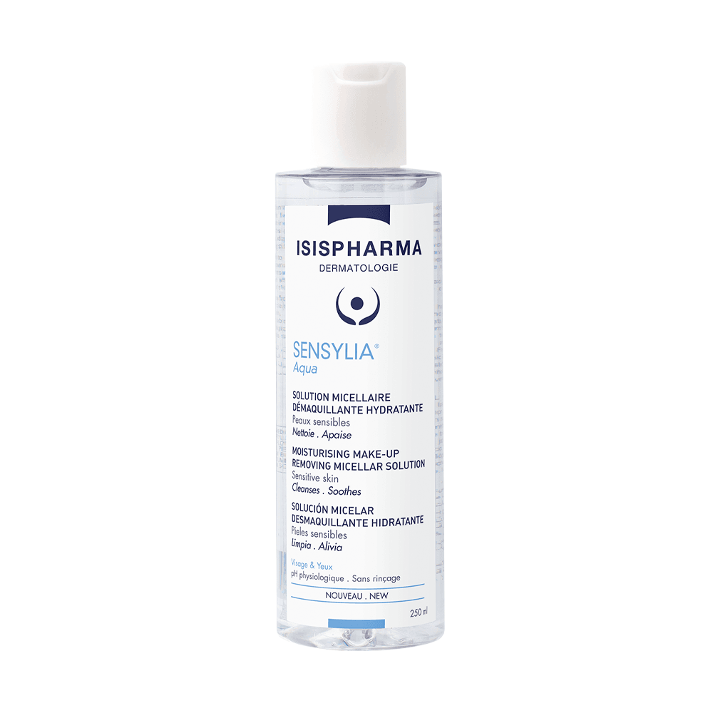 Isispharma Sensylia Aqua Solution Micellaire Démaquillante Hydratante 250ml - Eau Micellaire Peaux Sensibles Isispharma Sensylia Aqua Solution Micellaire Démaquillante Hydratante 250ml - Eau Micellaire Peaux Sensibles