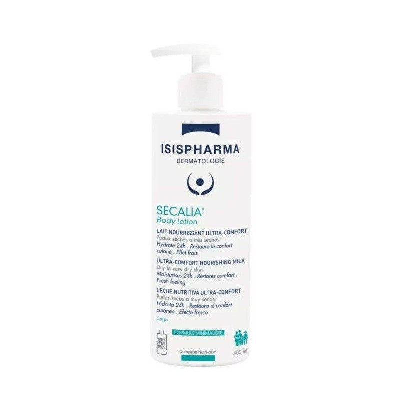 Isispharma Secalia Body Lotion Lait Nourissant Ultra-Confort 400ml Isispharma Secalia Body Lotion Lait Nourissant Ultra-Confort 400ml