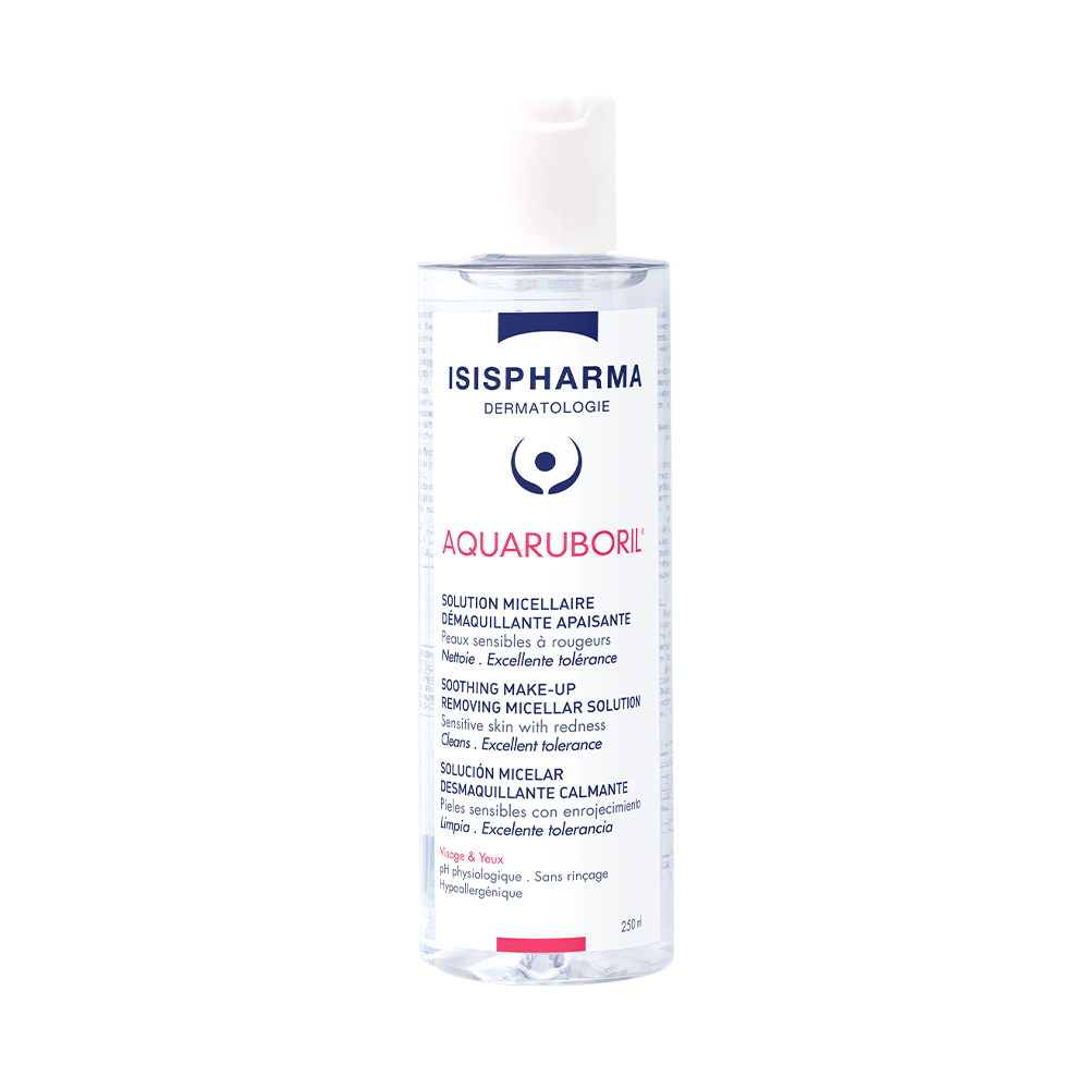 Isispharma Ruboril Aquaruboril Solution Micellaire Démaquillante Apaisante Nettoyant Sensible Isispharma Ruboril Aquaruboril Solution Micellaire Démaquillante Apaisante Nettoyant Sensible