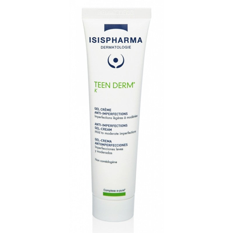 Isispharma Teen Derm K Gel-Crème anti Imperfection 30 ml Isispharma Teen Derm K Gel-Crème anti Imperfection 30 ml