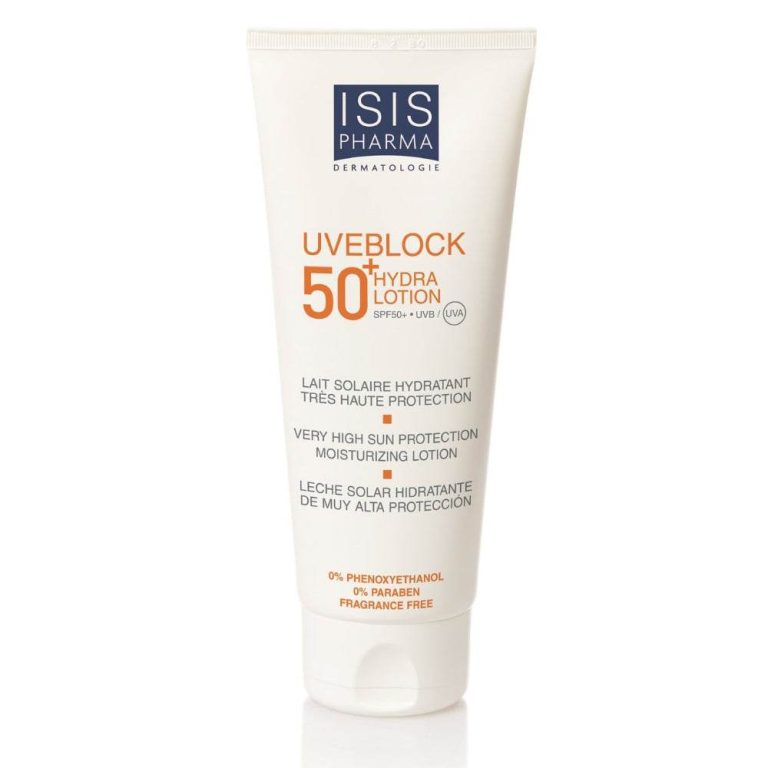 Isispharma Uveblock Hydra Lotion Crème Solaire SPF50+ 100ml Protection Hydratante