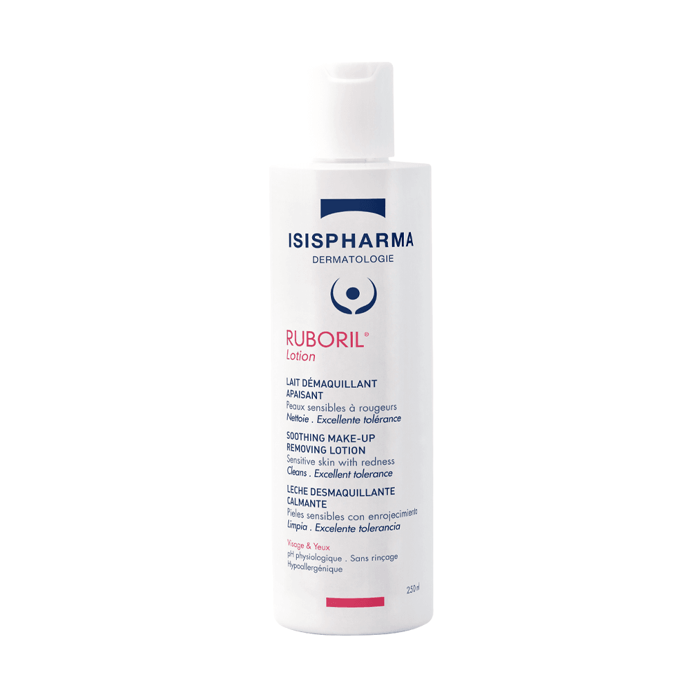 Isispharma Ruboril Lotion Lait Démaquillant Apaisant 250ml Nettoyant Doux Sensible Isispharma Ruboril Lotion Lait Démaquillant Apaisant 250ml Nettoyant Doux Sensible