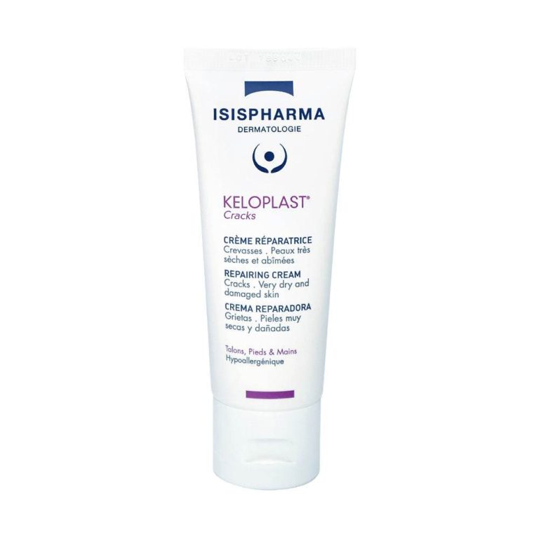 Isispharma Keloplast Cracks Crème Réparatrice 40ml - Soin Réparateur Crevasses Pieds