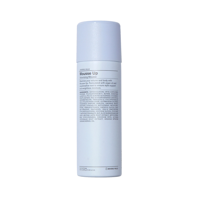 J BEVERLY HILLS Mousse Up 260ml Mousse Coiffante Volume Tenue Légèreté
