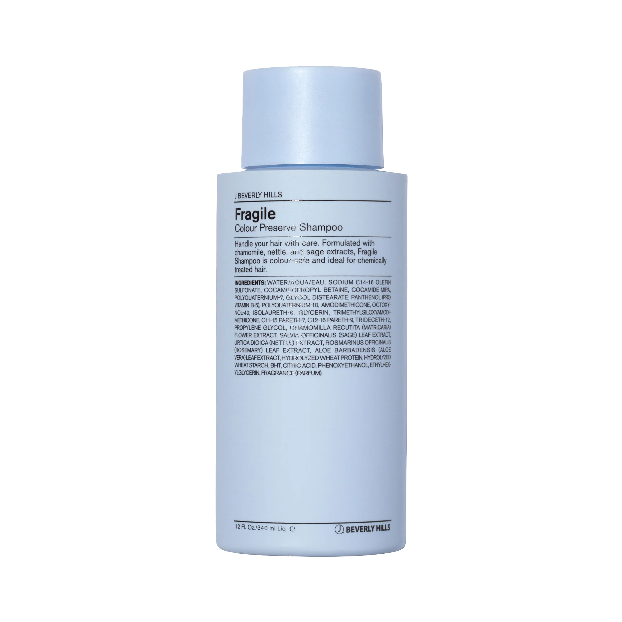 J BEVERLY HILLS Fragile Shampooing 340ml Cheveux Fins Fragiles Volume Douceur J BEVERLY HILLS Fragile Shampooing 340ml Cheveux Fins Fragiles Volume Douceur