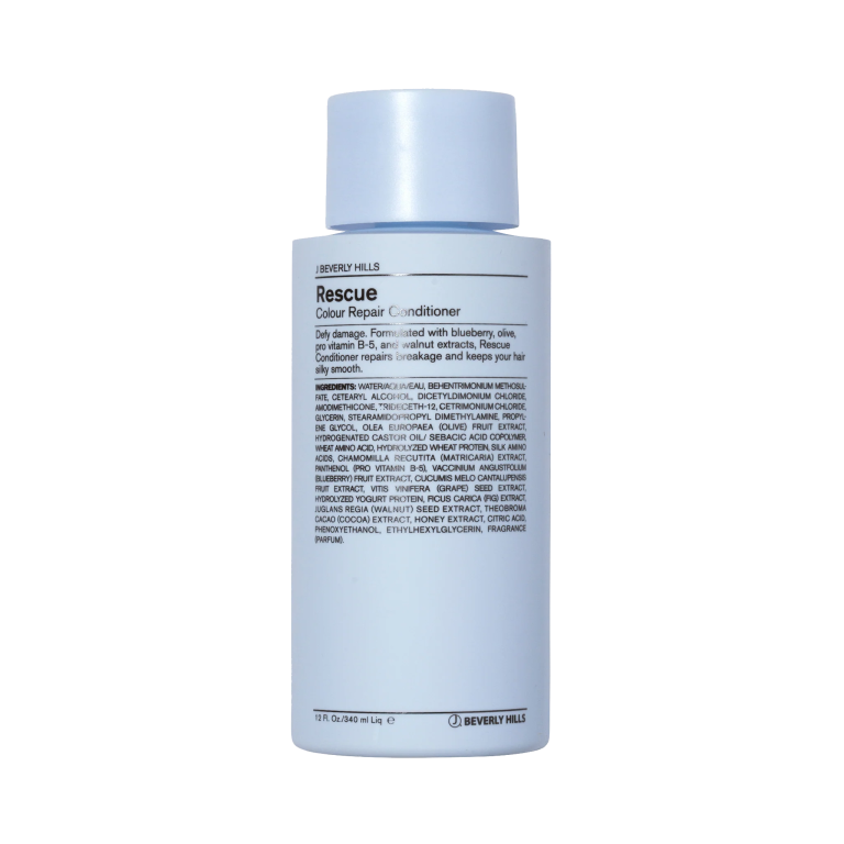 J BEVERLY HILLS Rescue Conditioner 340ml Après-Shampooing Réparateur Cheveux Abîmés Secs