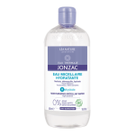 JONZAC Eau Micellaire Hydratante 500ml Démaquillant Nettoyant Visage Peaux Sèches Sensibles