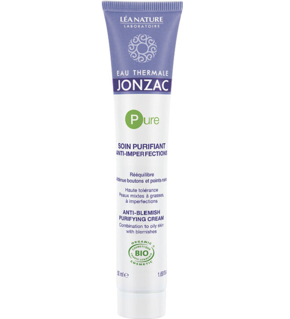 JONZAC Soin Purifiant Anti-Imperfections Certifié Bio 50ml Matifiant Régulateur Peaux Mixtes Grasses JONZAC Soin Purifiant Anti-Imperfections Certifié Bio 50ml Matifiant Régulateur Peaux Mixtes Grasses