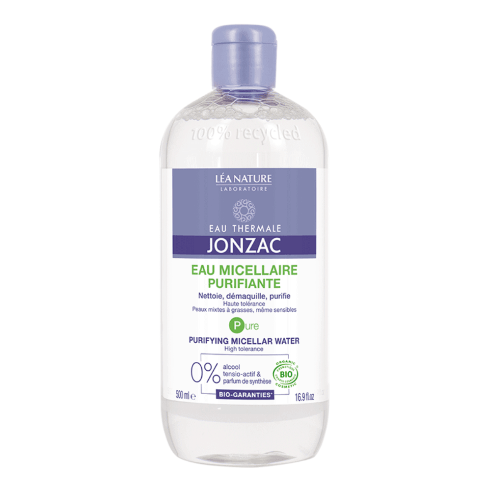 JONZAC Eau Micellaire Purifiante 500ml Démaquillant Nettoyant Peaux Mixtes Grasses Matifiant JONZAC Eau Micellaire Purifiante 500ml Démaquillant Nettoyant Peaux Mixtes Grasses Matifiant