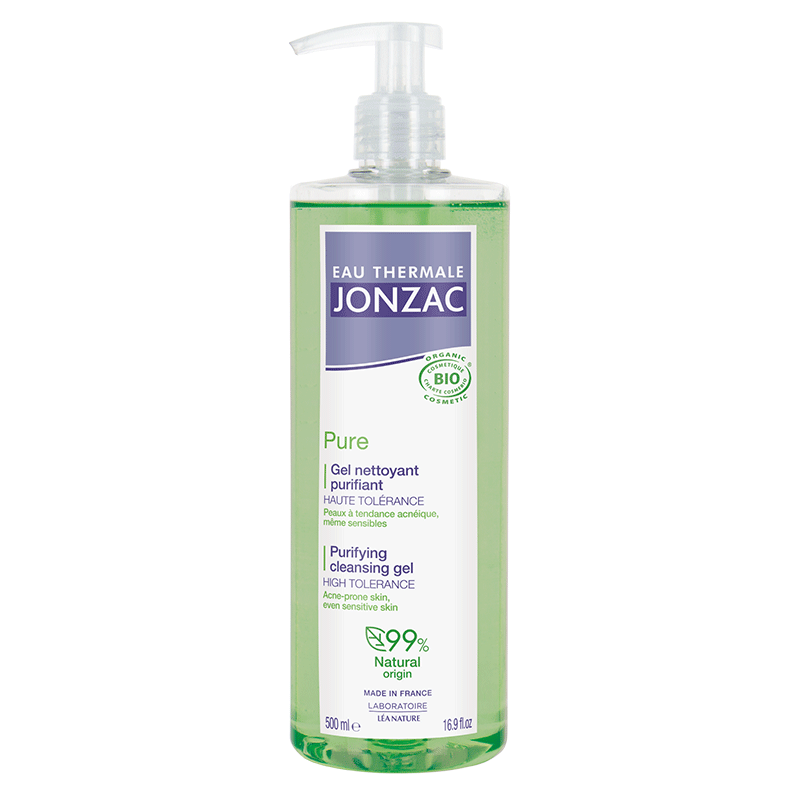 JONZAC Pure Gel Nettoyant Purifiant 500ml Matifiant Régulateur Peaux Mixtes Grasses JONZAC Pure Gel Nettoyant Purifiant 500ml Matifiant Régulateur Peaux Mixtes Grasses