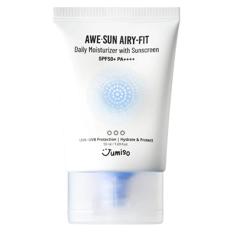 JUMISO Awe-Sun Airy-Fit Daily Moisturizer Sunscreen SPF50+ 50ml Hydratant Solaire 2-en-1 JUMISO Awe-Sun Airy-Fit Daily Moisturizer Sunscreen SPF50+ 50ml Hydratant Solaire 2-en-1