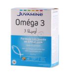 JUVAMINE Oméga 3 30 Capsules EPA DHA Huile Poisson Cardiovasculaire Cerveau Vision Cure 1 Mois