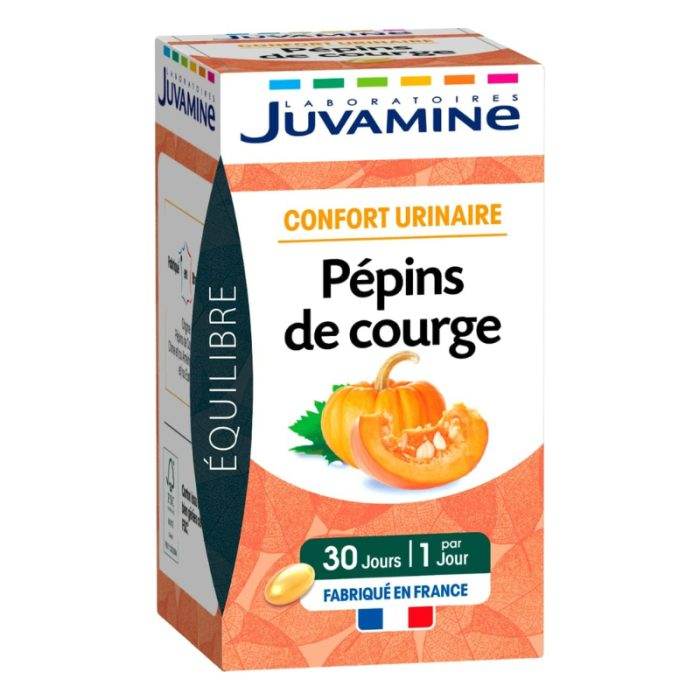 JUVAMINE PEPINS DE COURGE 30 CAPSULES JUVAMINE PEPINS DE COURGE 30 CAPSULES