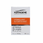 KERAGÈNE Stimulant Fortifiant 60 Gélules Cheveux Ongles Anti-Chute Repousse Énergisant Revitalisant