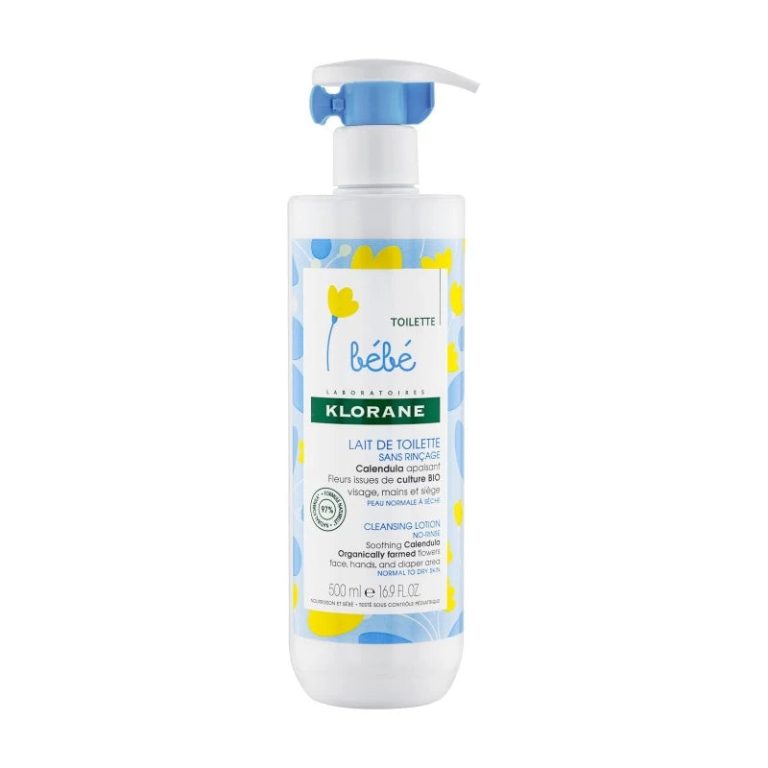 KLORANE Bébé Lait Toilette Calendula Douceur Absolue Dès Naissance 500ml