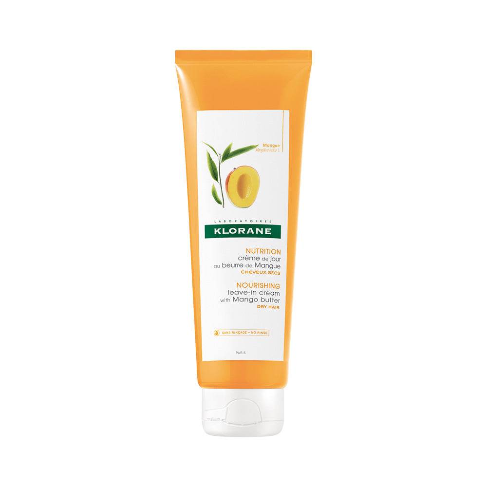 KLORANE Crème de Jour à la Mangue 125ml - Cheveux Secs Sans Rinçage KLORANE Crème de Jour à la Mangue 125ml - Cheveux Secs Sans Rinçage