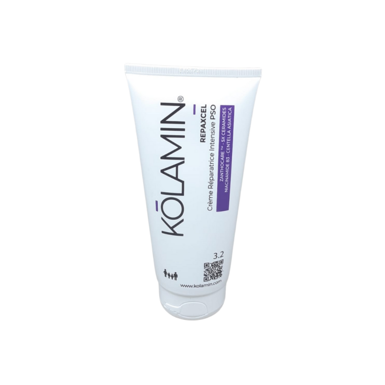KOLAMIN Repaxcel Crème Réparatrice Intensive PSO 200ml Psoriasis Eczéma Apaisement Immédiat