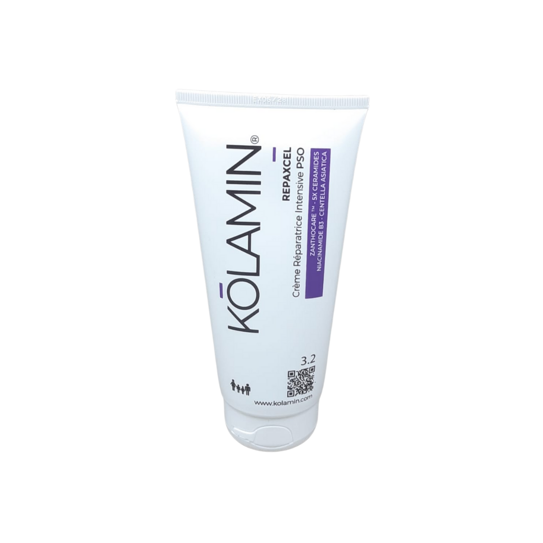 KOLAMIN Repaxcel Crème Réparatrice Intensive PSO 200ml Psoriasis Eczéma Apaisement Immédiat KOLAMIN Repaxcel Crème Réparatrice Intensive PSO 200ml Psoriasis Eczéma Apaisement Immédiat