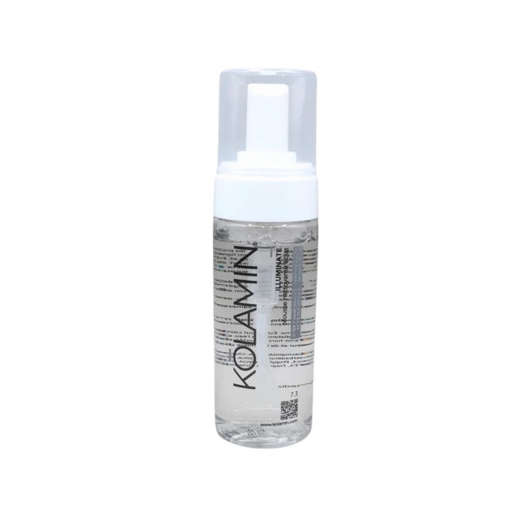 KOLAMIN Illuminate Mousse Nettoyante Éclat 150ml Nettoyage Doux Teint Unifié Luminosité